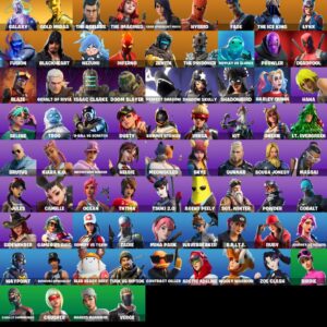 76 skins [PC - PSN - Xbox] galaxie Full Access mail